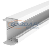 OBO 6274502 GK-70130LGR Parapetcsatorna fenékperforálással 70x130x2000mm világosszürke PVC