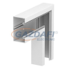 OBO 6274521 GK-F70130CW Lapos Sarokelem 70x130mm krémfehér PVC