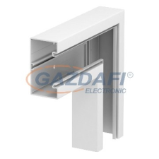 OBO 6274521 GK-F70130CW Lapos Sarokelem 70x130mm krémfehér PVC villanyszerelés