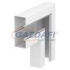 OBO 6274721 GK-F70170CW Lapos Sarokelem 70x170mm krémfehér PVC