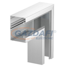 OBO 6276920 GA-SF90130RW Lapos Sarokelem szimmetrikus 90x130mm hófehér alumínium villanyszerelés