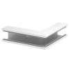 OBO 6277110 GS-SA90110RW Külső Könyök szimmetrikus 90x110mm hófehér acél
