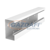 OBO 6277460 GS-AT70130RW T-Elágazás aszimmetrikus 70x130mm hófehér acél