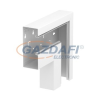 OBO 6277830 GS-AFF70170RW Lapos Sarokelem eső aszimmetrikus 70x170mm hófehér acél