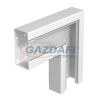 OBO 6278230 GS-DFF70170RW Lapos Sarokelem eső aszimmetrikus 70x170mm hófehér acél
