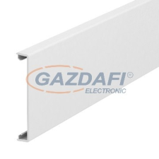 OBO 6278681 GK-OTGCW Vezetékcsatorna Fedél sima 80x2000mm krémfehér PVC villanyszerelés