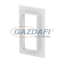 OBO 6278860 G-AWAG70170RW Fali Takarókeret zárt kivitel 238x25x138mm hófehér alumínium villanyszerelés