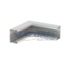 OBO 6279240 GA-SI70110RW Belső Sarokelem szimmetrikus 70x110mm hófehér alumínium