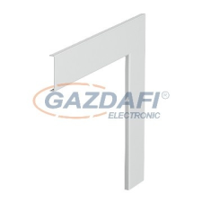 OBO 6279734 GA-OTFRW Felső Rész lapos sarokelemhez 400x80mm hófehér alumínium villanyszerelés