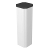 OBO 6286700 ISSHS4 61OT3RW Installációs Féloszlop 210x210x680mm hófehér acél