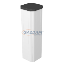 OBO 6286702 ISSHS4 61OT3LGR Installációs Féloszlop 210x210x680mm világosszürke acél villanyszerelés