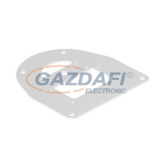 OBO 6290330 ISSBP110100RW Fenéklemez 170x160x3mm hófehér acél villanyszerelés