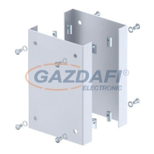 OBO 6290422 ISS160160AS WA Védőlemez ipari oszlophoz 250x166x33mm fehéralumínium acél villanyszerelés