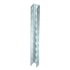 OBO 6340989 US 5 300 FT U-Oszlop 3 oldalon perforált 50x50x3000mm merítetten tűzihorganyzott acél