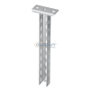 OBO 6341362 US 5 K 30 VA4301 Függesztő Oszlop ráhegesztett fejlemezzel 50x50x300mm pácolt rozsdamentes acél