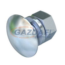 OBO 6406750 FRS 12x25 A2 Félgömbfejű Csavar alátéttel és anyával M12x25mm rozsdamentes acél villanyszerelés