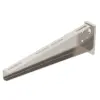 OBO 6443071 AW 55 41 VA4301 Fali És Oszlopkonzol ráhegesztett fejlemezzel B=410mm pácolt rozsdamentes acél
