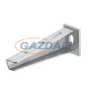 OBO 6443621 AW 30 31 VA4571 Fali És Oszlopkonzol ráhegesztett fejlemezzel B=310mm pácolt rozsdamentes acél
