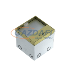 OBO 7368346 UDHOME2 GM15 Szerelvénybeépítő egys. üres, burkolható 15 mm mély sárgaréz, 140x140x110mm villanyszerelés