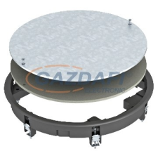 OBO 7406792 ZESR7 10U 9011 Húzódoboz-Betét univerzális szereléshez grafitszürke poliamid villanyszerelés