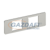 OBO 7408701 MPMT45 2A Szerelőlemez 2 db A típusú kivágáshoz 77x24x1,5mm rozsdamentes acél