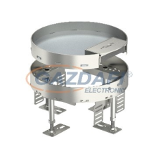 OBO 7409258 RKS2 R4 V20 Kerek Kazetta kábelkivezetéssel ø 215mm rozsdamentes acél villanyszerelés