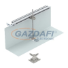 OBO 7423968 OKA-G60040240FBL Sarokelem Balos OKA-G és OKA-W-hez 600x40-240mm szalaghorganyzott acél