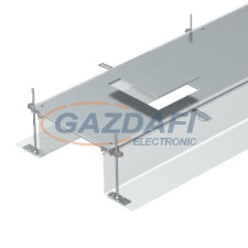 OBO 7424182 OKA-G40040240D6 Nyitható Padlócsatorna GES6 szerelvénybetéthez 2400x400x240mm szalaghorganyzott acél villanyszerelés