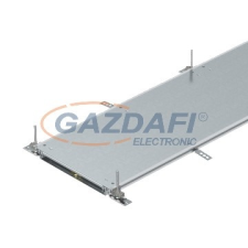 OBO 7424460 OKA-W2004030R Nyitható Padlócsatorna zárt, bepattintható 2400x200x40mm szalaghorganyzott acél villanyszerelés