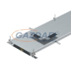 OBO 7424724 OKA-W6006050D9 Nyitható Padlócsatorna GES9 szerelvénybetéthez 2400x600x60mm szalaghorganyzott acél