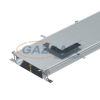 OBO 7424744 OKA-W60010050D9 Nyitható Padlócsatorna GES9 szerelvénybetéthez 2400x600x100mm szalaghorganyzott acél