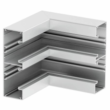 OBO Bettermann 6112623 GA-IS53165EL belső könyök aluminium fix forma 175x175x165 eloxált villanyszerelés
