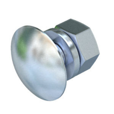 OBO Bettermann Holding GmbH &amp; Co. KG FÉLGÖMBFEJŰ CSAVAR M10x20mm villanyszerelés