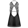 Obsessive Alifini chemise & thong black L/XL