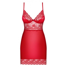 Obsessive Obsessive Lovica - csipkés hálóruha tangával (piros) S/M babydoll