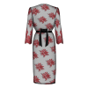 Obsessive Obsessive Redessia - csipke kimonó (piros-fekete) [S/M]