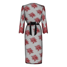 Obsessive Obsessive Redessia - csipke kimonó (piros-fekete) [S/M] egyéb erotikus kiegészítők nőknek