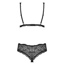 Obsessive Sweetia 2-pcs set black L/XL fehérnemű szett