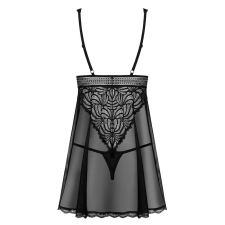 Obsessive Sweetia babydoll & thong black M/L babydoll