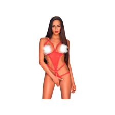 Obsessive X-Mas - karácsonyi body szett (2 részes) body
