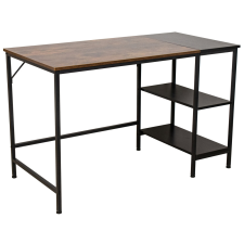  Ocala íróasztal fekete-barna 75x120x60 cm 317831 íróasztal