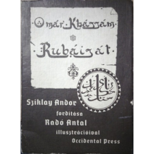 Occidental Press Rubáiját (Sziklay Andor ford.) antikvárium - használt könyv
