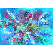 Óceán kékjei kirakós 3000 darabos puzzle, kirakós