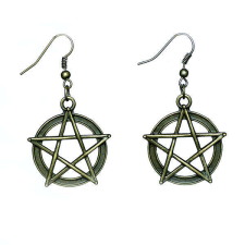 Odaát (Supernatural) pentagrammás fülbevaló fülbevaló