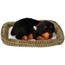  Oddychający rottweiler plüss kutya plüssfigura