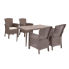  Odima 4+1 kerti bútor garnitúra szett cappuccino