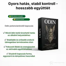  ODIN POTENCIANÖVELŐ KAPSZULA FÉRFIAKNAK - 3 DB potencianövelő