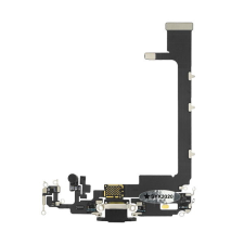 OEM 12958 Apple iPhone 11 Pro Max töltőcsatlakozó port panel, szürke mobiltelefon, tablet alkatrész