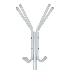 OEM 170cm magas fogas, 12 akasztóval, fehér bútor