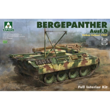 OEM 1/35 Bergepanther Ausf.D 1945 katonai jármű modell makett